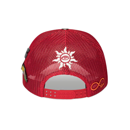 Godspeed Forever Trucker Red/Black