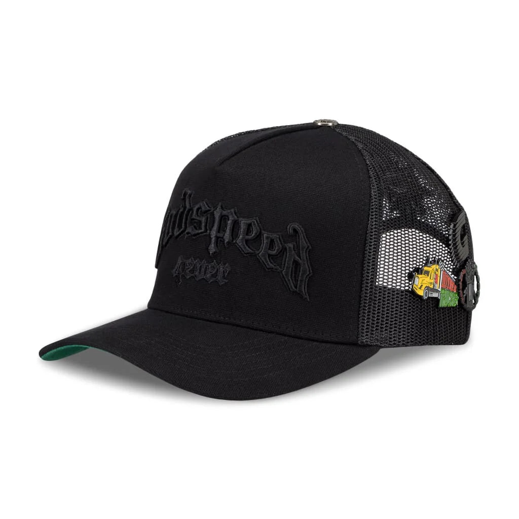 Godspeed Forever Trucker Hat Vanta Black-Empxre Boutique