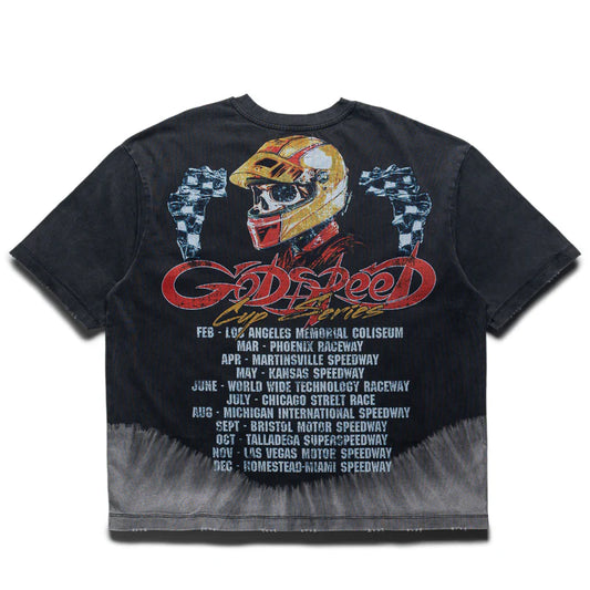 Godspeed F.T.W Tee Black Bleached Wash