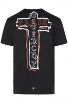 Givenchy Slim Fit Print Tee Black Red-Empxre Boutique