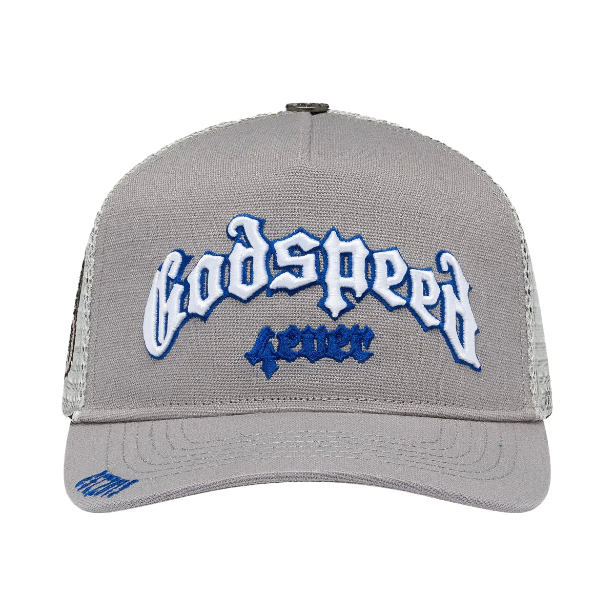 Godspeed Trucker Hat Royal Grey-Empxre Boutique