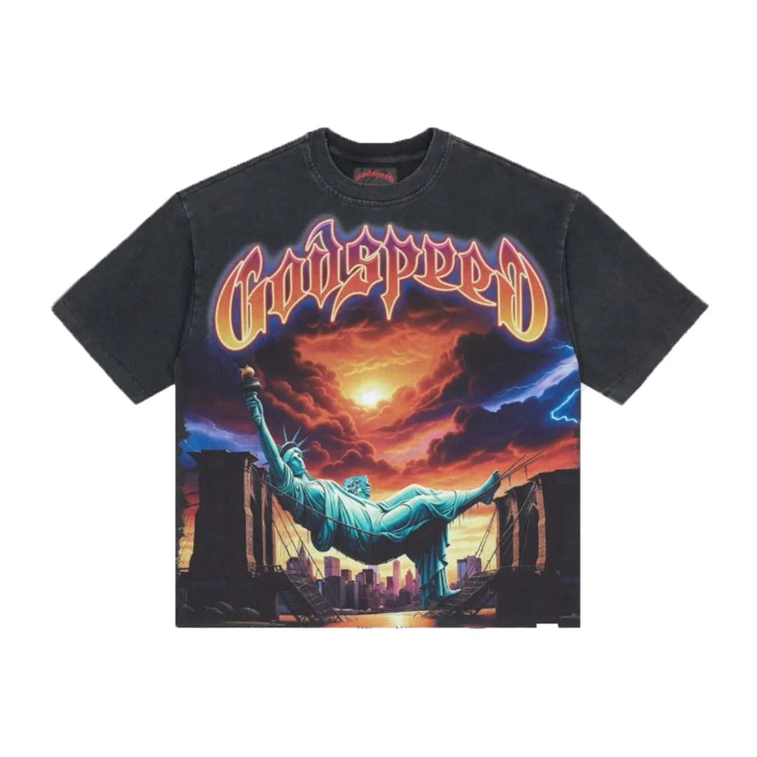Godspeed Burnt Bridges T-Shirt Black