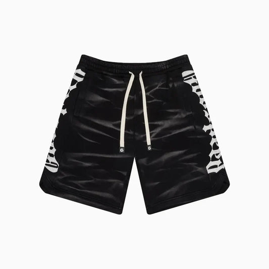 Godspeed Courtside Shorts Black Tie-Dye