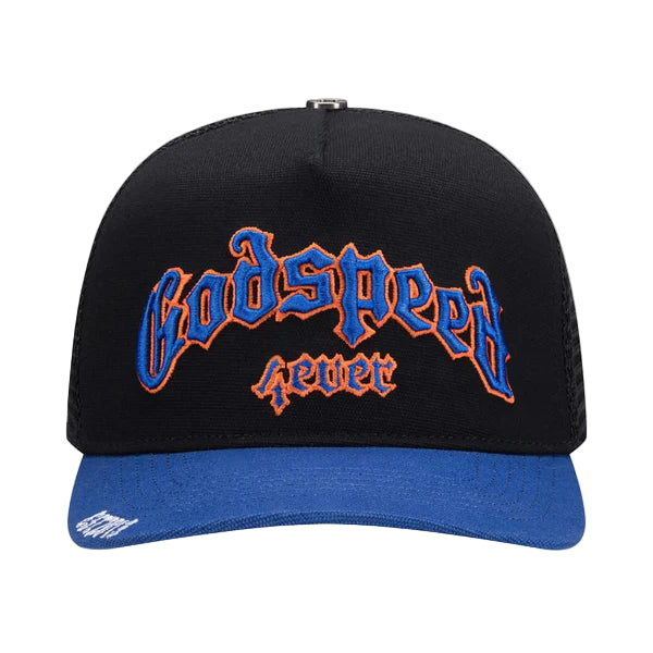 Godspeed Trucker Hat Black Blue