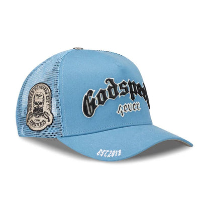 Godspeed Trucker Hat Sky Blue-Empxre Boutique