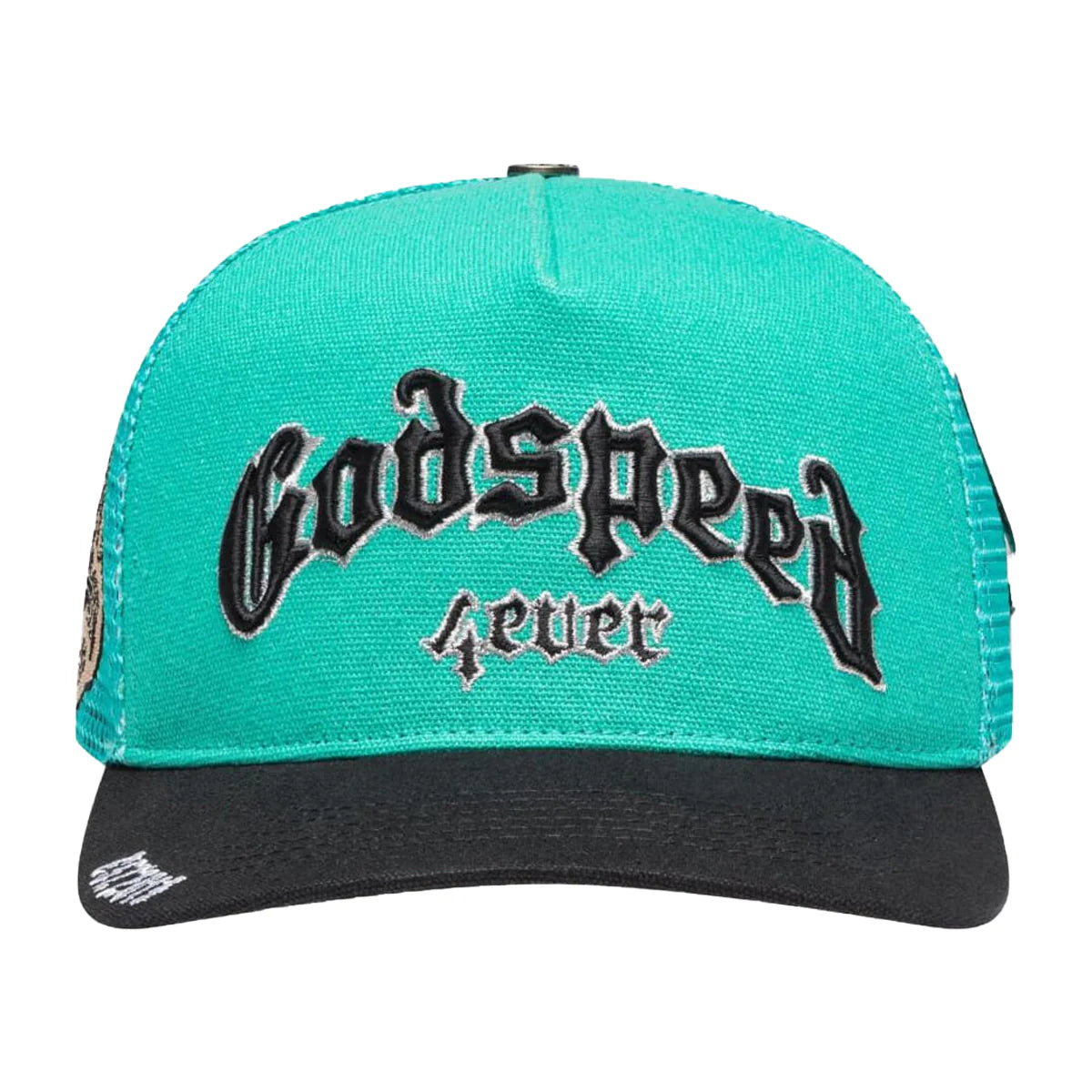 Godspeed Forever Trucker Turquoise-Empxre Boutique