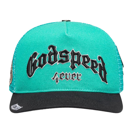 Godspeed Forever Trucker Turquoise