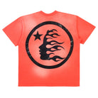 Hellstar Sports Logo Gel Tee Washed Red-Empxre Boutique