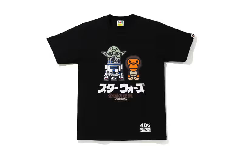 Bape Star Wars Milo Tee Black