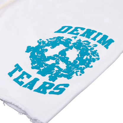 Denim Tears University Sweatshorts White