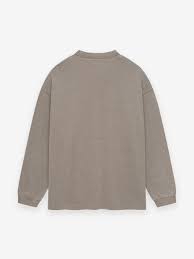 Essentials Jersey Long Sleeve Tee Heather Gray