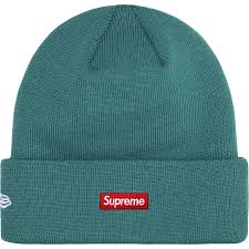 Supreme New Era S Logo Beanie (FW24) Green-Headwear-Empxre Boutique