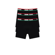 Denim Tears Boxer 3-Pack Black