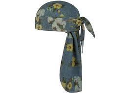 Denim Tears Cotton Fleur De-Lis Denim Durag