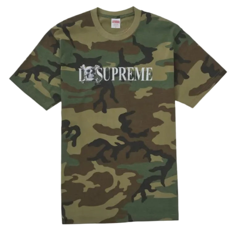 Supreme Skull Tee Camo