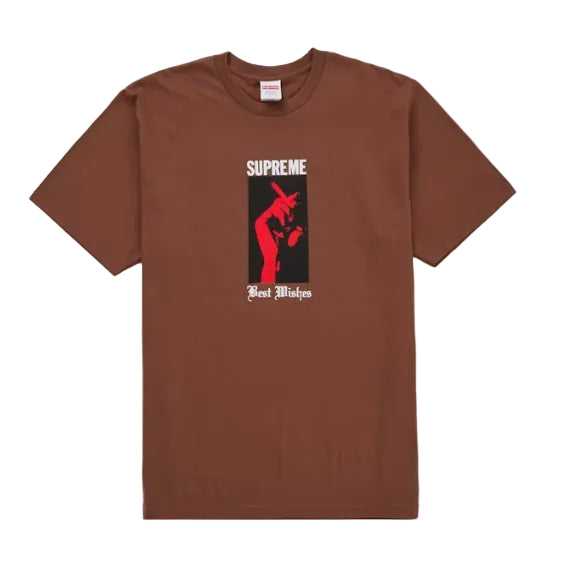 Supreme Wish Tee ブラウン TシャツM Supreme Wish Tee Brown – Empxre Boutique