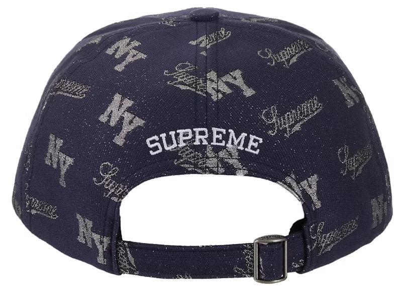 Supreme Monogram 6-Panel Navy – Empxre Boutique