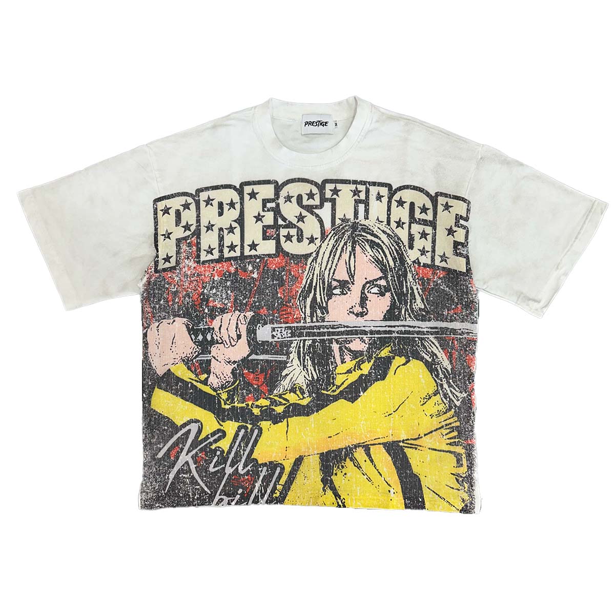 Prestige Kill Bill Tee White-Empxre Boutique