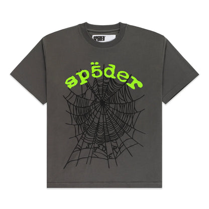 Sp5der OG Web V2 Tee Slate Grey