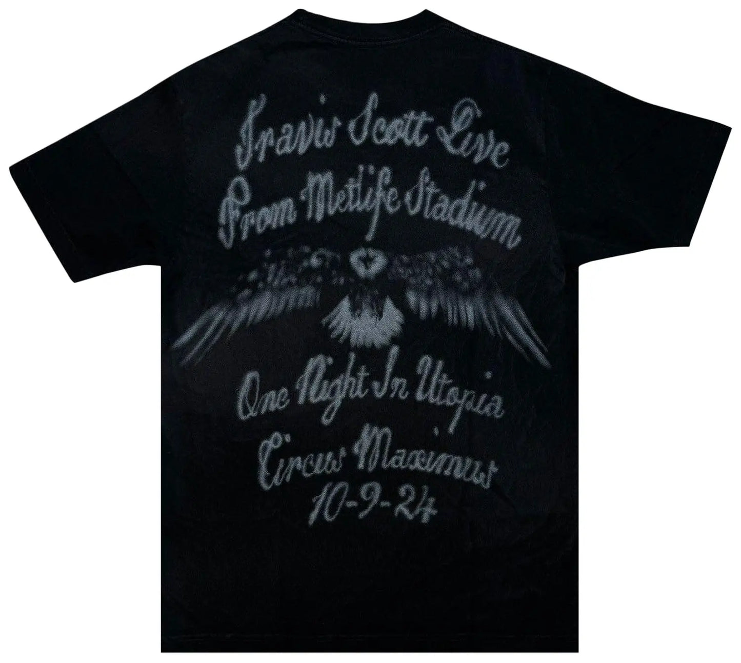 Cactus Jack By Travis Scott Metlife Tee III Black