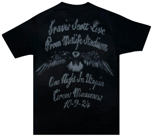 Cactus Jack By Travis Scott Metlife Tee III Black