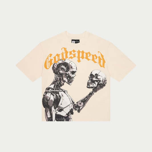 Godspeed Mankind VS AI Tee Yellow