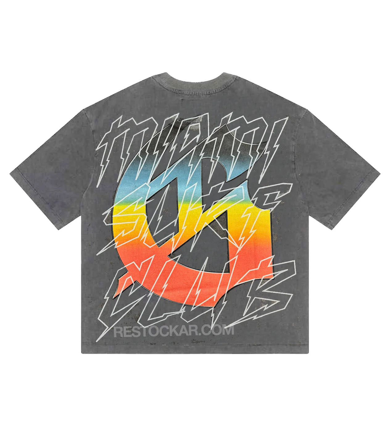 Godspeed Miami Surf Club Tee Grey Wash-Empxre Boutique