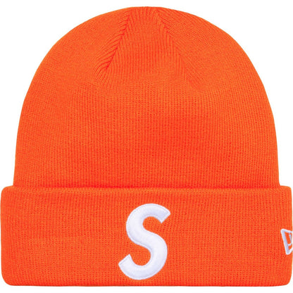 Supreme New Era S Logo Beanie (FW24) Orange-Empxre Boutique