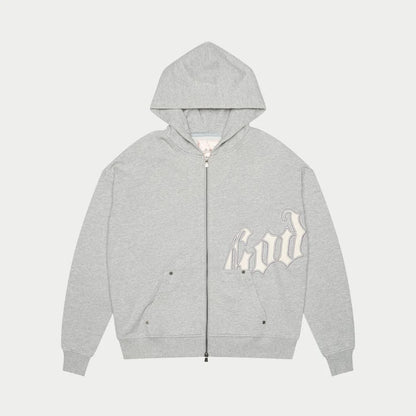 Godspeed OG Logo Sweatsuit V2 Heather Grey Set