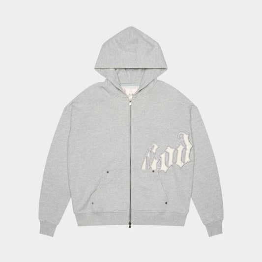 Godspeed OG Logo Sweatsuit V2 Heather Grey Set