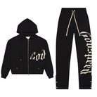Godspeed OG Logo Sweatsuit V2 Black Set-Empxre Boutique