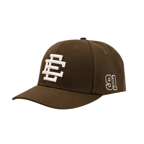 Eric Emanuel EE Basic Hat Brown/White-Empxre Boutique