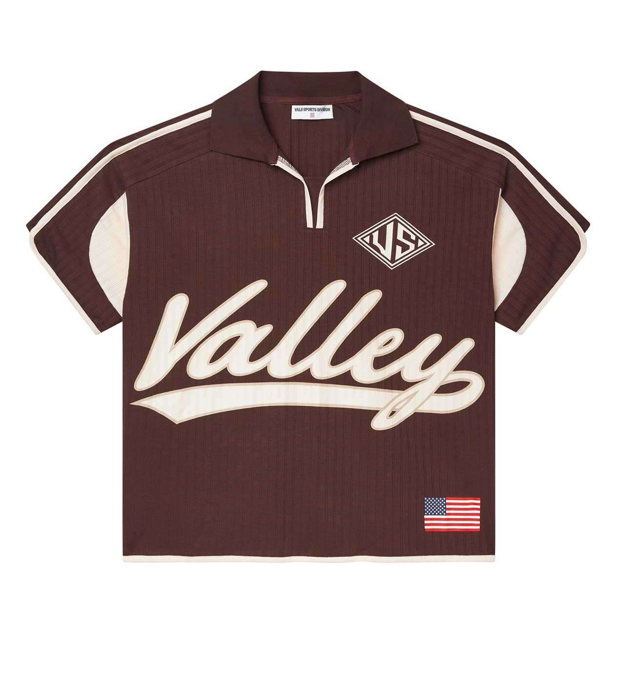 Vale Forever British Polo Tee Brown-Empxre Boutique