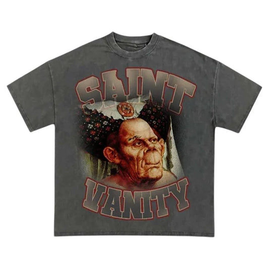 Saint Vanity HOQ T-Shirt Grey
