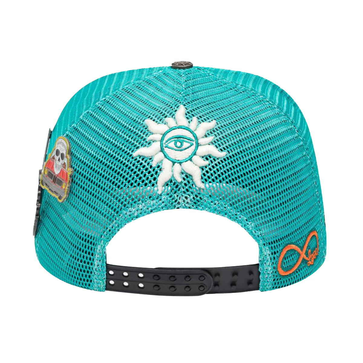Godspeed Forever Trucker Turquoise-Empxre Boutique