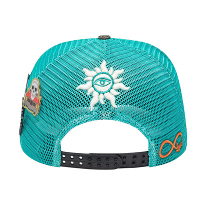 Godspeed Forever Trucker Turquoise