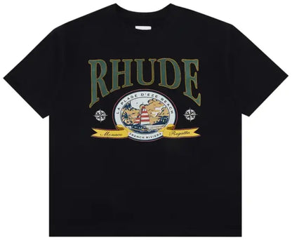 Rhude Monaco Regatta Tee Black