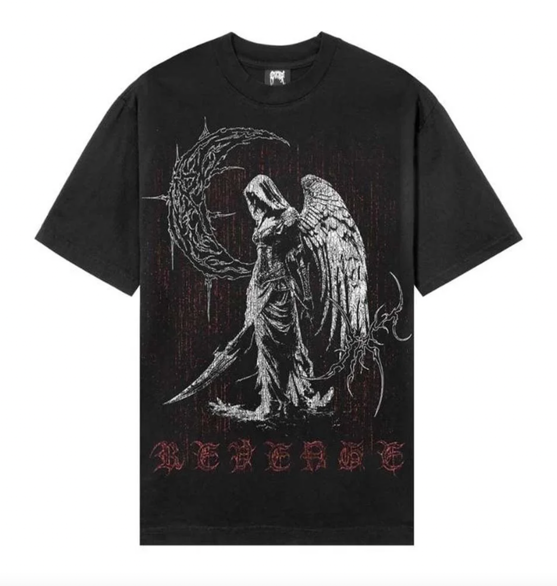 Revenge Scythe Tee Black/Red-Empxre Boutique