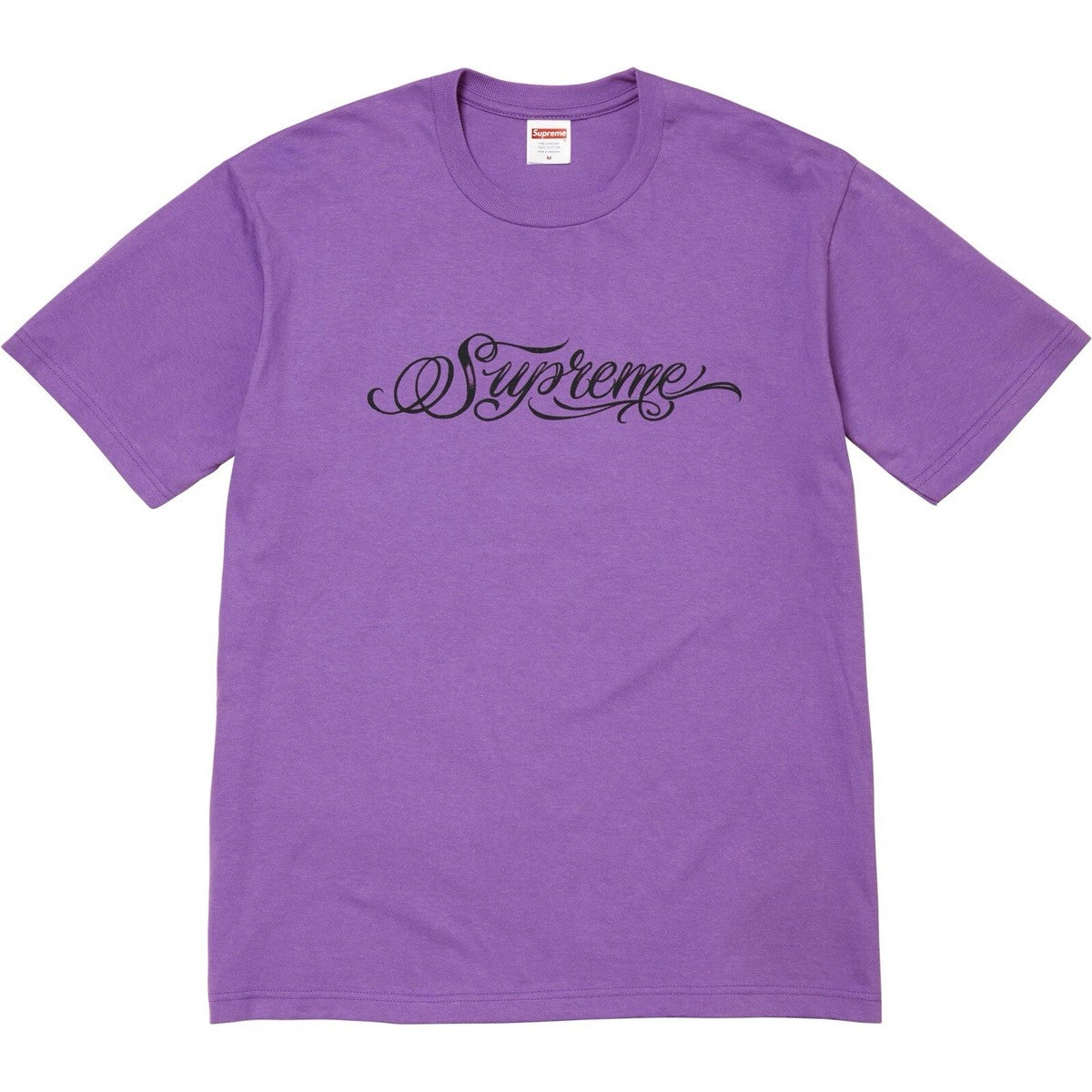 Supreme Script Tee Purple-Empxre Boutique