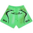 Hellstar Warm Up Shorts Neon Green-Empxre Boutique