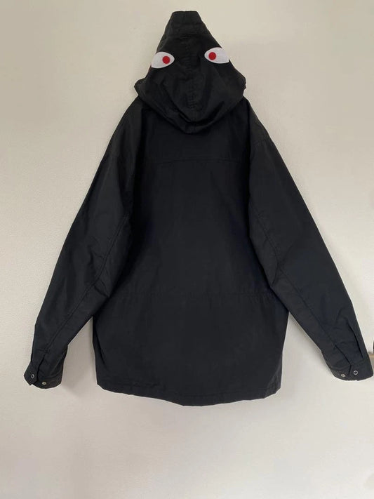 Bape Shark Nylon Military Jacket Black