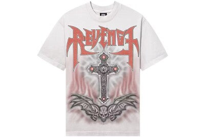 Revenge Airbrush Metal Tee Cement