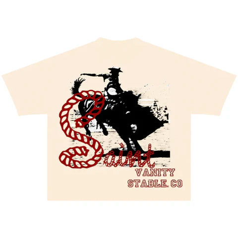 Saint Vanity Stable Tee Cream-Empxre Boutique