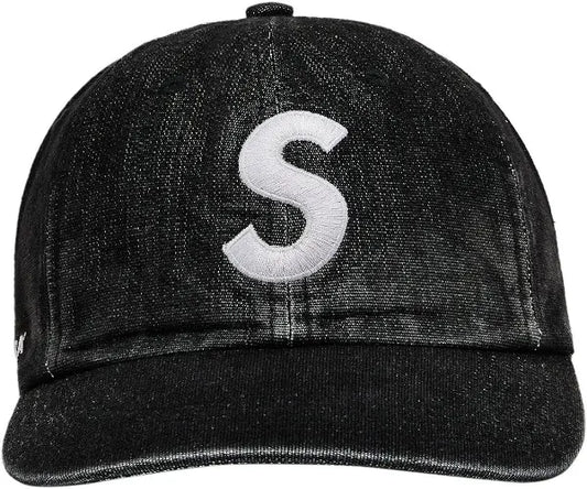 Supreme Cordura® Denim S Logo 6-Panel Black