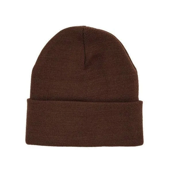 Supreme Crest Beanie Brown-Empxre Boutique