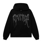 Revenge XXXTentacion Heartbreak Bejeweled Hoodie Black-Empxre Boutique
