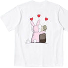 KAWS x Warhol Graphic Tee White Pink-Empxre Boutique