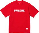 Supreme Stencil Embroidered Red Tee (Pre-Owned)-Empxre Boutique