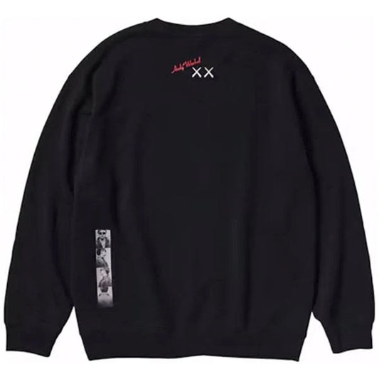 KAWS x Warhol Crewneck Black