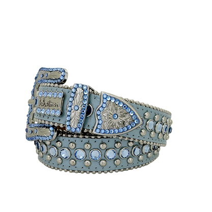 B.B Simon Western Skinny-Baby Blue/Lt.Sapphire-Empxre Boutique